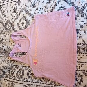 Champion Pink Racerback Tank Top